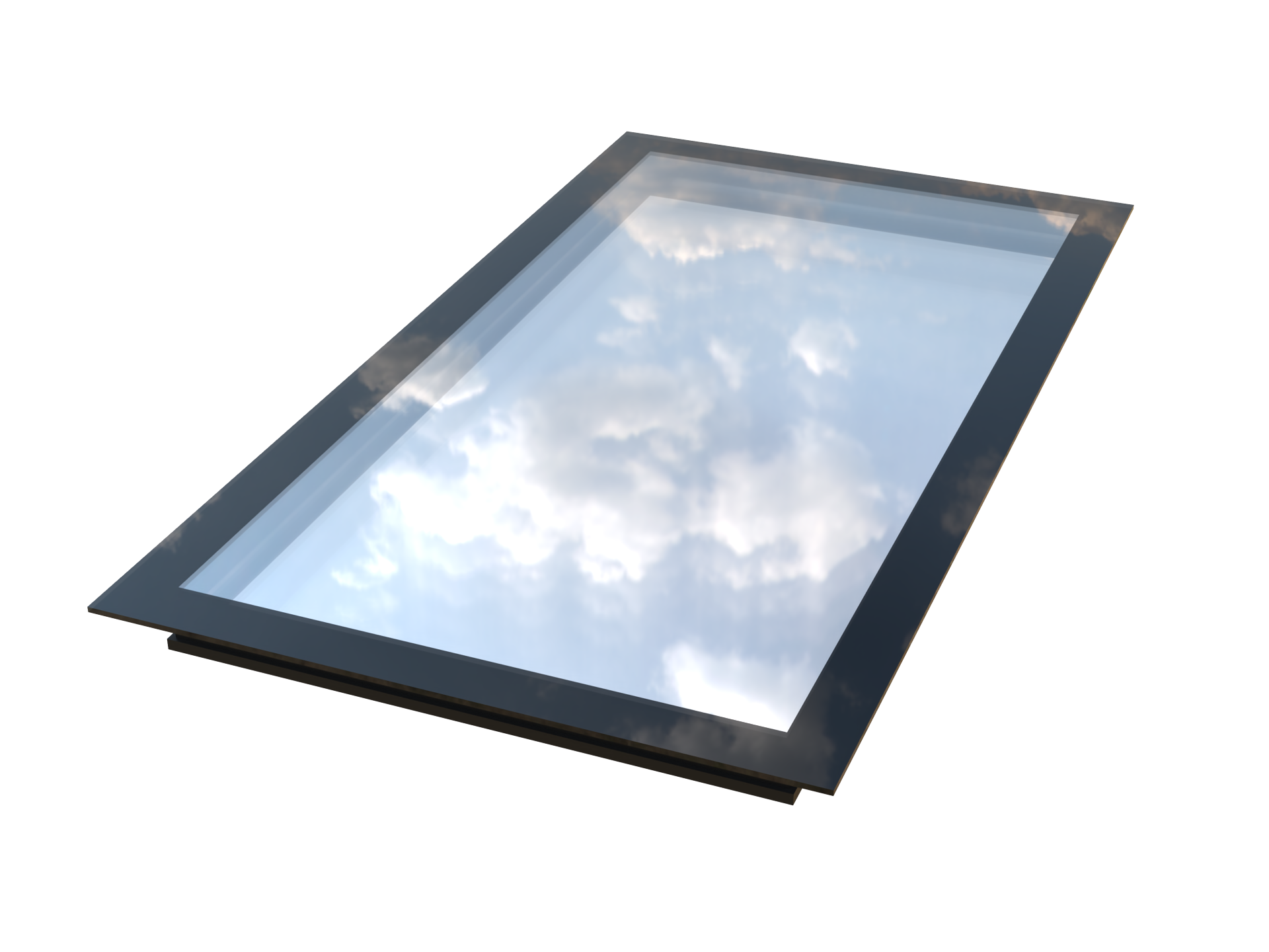 Flat Glass Rooflight | Frameless & Fixed Glass Rooflights