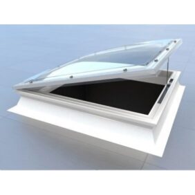 Electric Opening Flat Roof Polycarbonate Skylight
