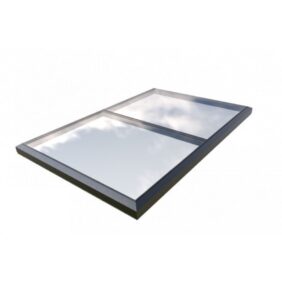 Large Modular Linked Glass Flat Rooflight